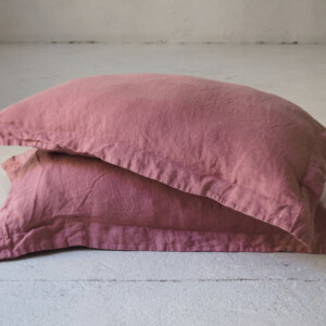 Borde de fundas de almohada - Dusty Pink
