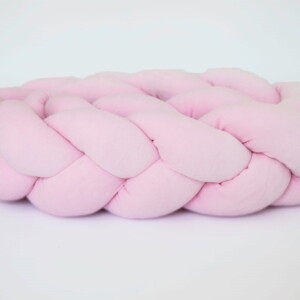 Serpiente de cama trenzada - un color - pink